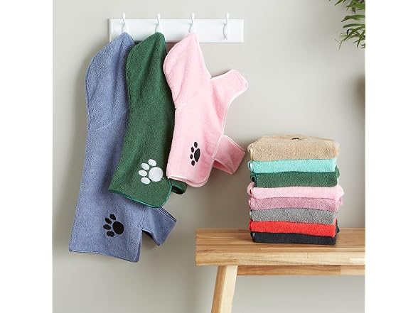 Bone Dry Pet Robe Collection, Embroidered