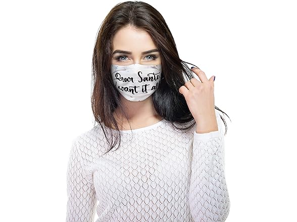 Allegro Allegro by Scunci Holiday Fun Face Masks