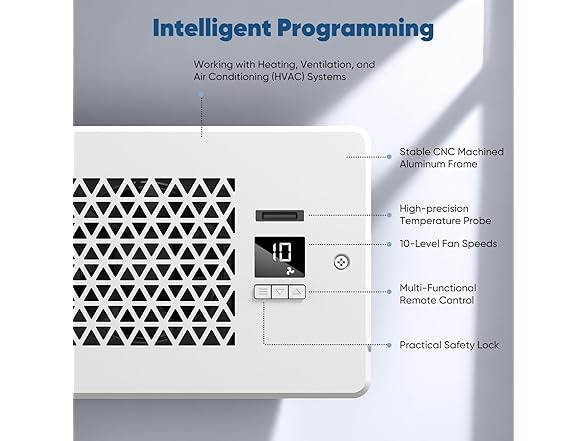 MATULSA Register Booster Fan for 4" x 10"