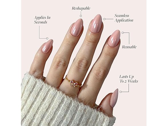 Glamnetic Press On Nails - First Kiss