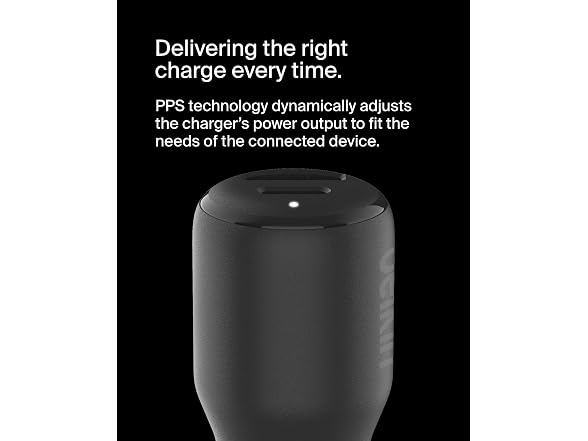 Belkin BoostCharge 42-Watt Dual Port Car Charger