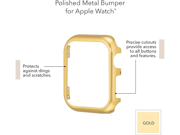 Anne Klein Metal Bumper Apple Watch 44mm