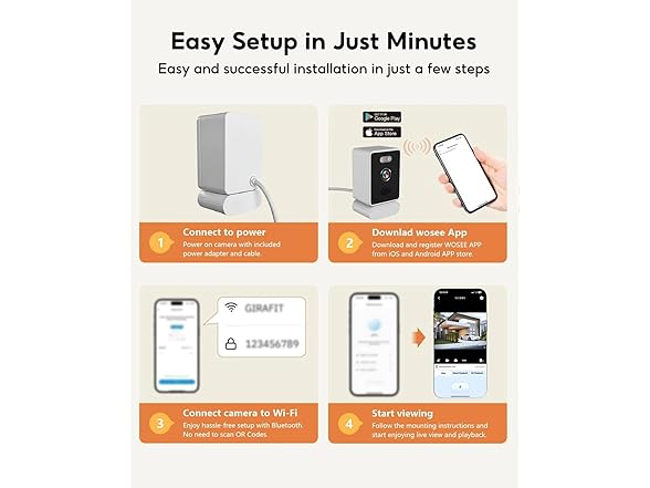 CowWolf Window Camera for Home Security