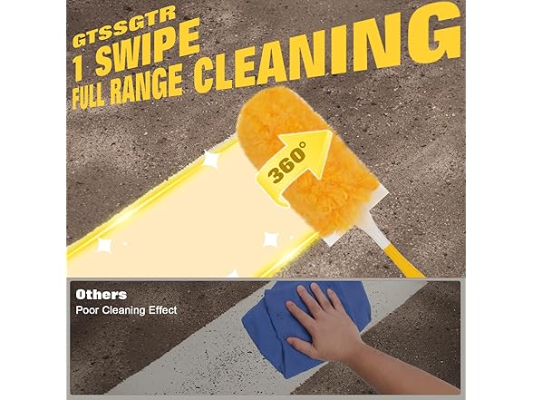 GTSSGTR 360° Heavy Duty Duster with Refills