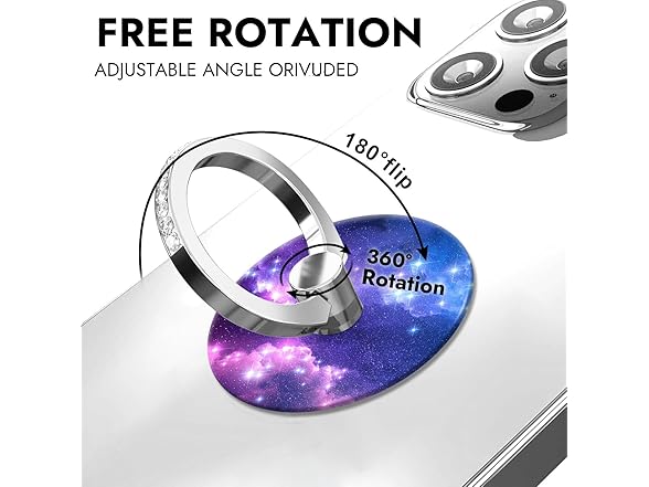 NCHomesy 3 Pack Cell Phone Ring Holder