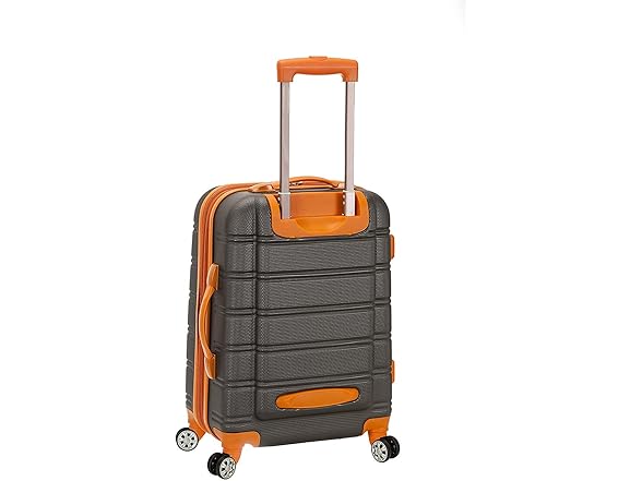 Rockland Melbourne Hardside Expandable 20" Carry-On, Charcoal