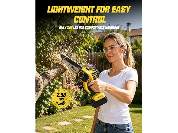 Yaxtron Electric Mini Chainsaw
