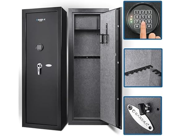 Barska 7.87 Cu Ft DOJ Digital Keypad Rifle Safe