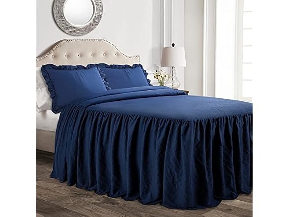 Lush Decor Ruffle Skirt Bedspread Set