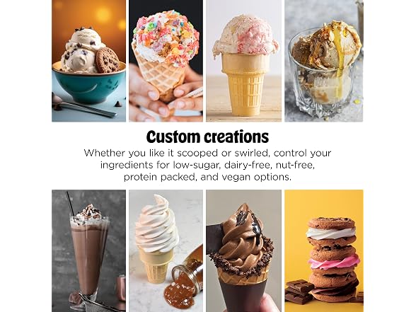 Ninja CREAMi Swirl Ice Cream and Soft Serve Maker