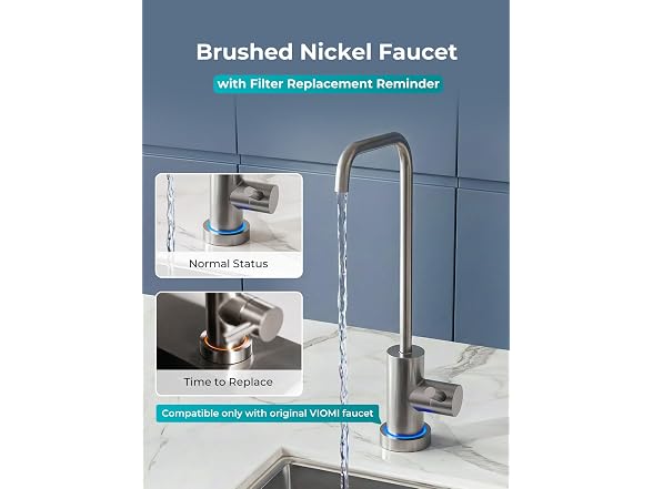 V6 600GPD Under Sink Tankless Reverse