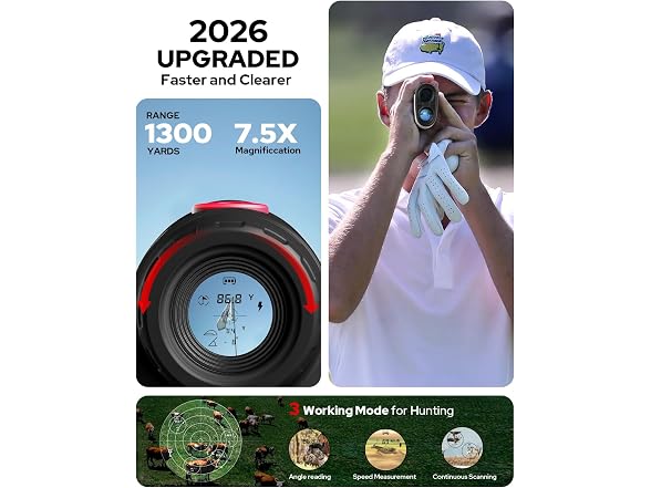 SIGHTFLAG GF2 Golf Rangefinder 1300YD