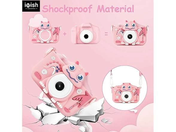 iMisH Upgrade 48M Kids Camera