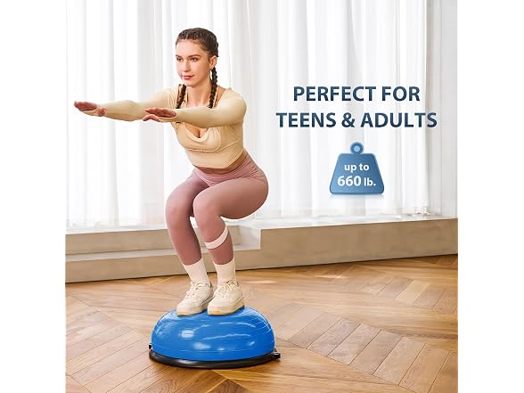 ZELUS 23in. Balance Ball and 55cm Yoga Ball