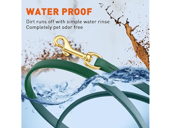 Viper K9 Biothane Working Dog Leash Waterpro