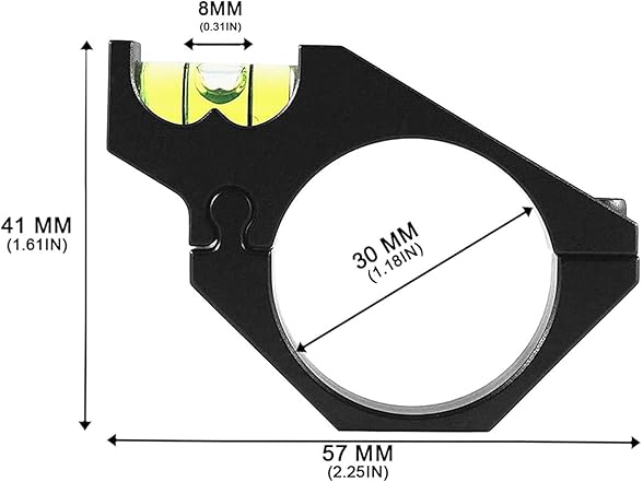Generic  Lone Star Scope Bubble Level for Precis  