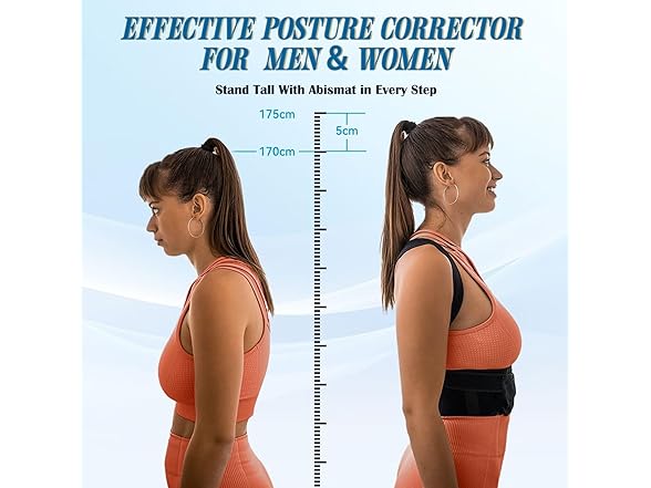 Abismat Back Brace Posture Corrector