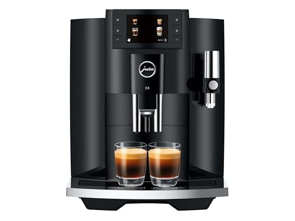 Jura E8 Automatic Coffee and Espresso Machine Piano Black