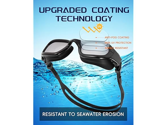 Hurdilen Swim Goggles with Cap