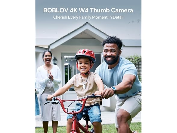 BOBLOV W4 4K Mini Body Camera 128GB