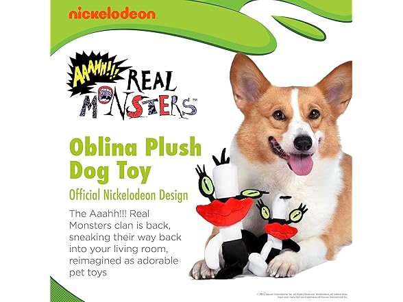 Aaahh!!! Real Monsters Oblina Plush Toy