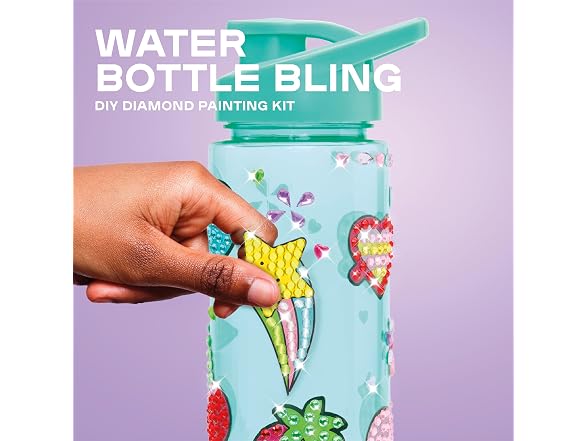 Claires Water Bottle Bling Decorating Set