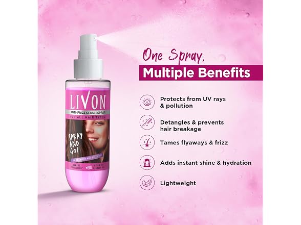 Livon Shake and Spray Hair Serum 100ml