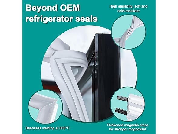 Affectnianly  Freezer Door Gasket