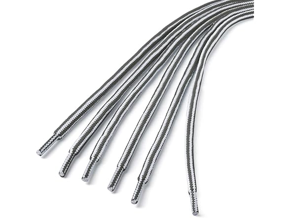 uxcell 3 Pairs Round Rope Dual Colored