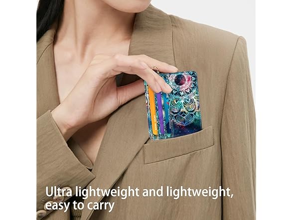 Slim Minimalist Front Pocket Card Holder