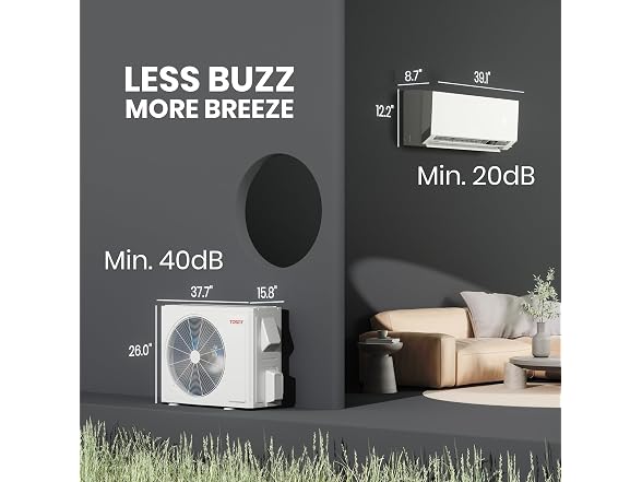 TOSOT 24,000 BTU 24.0 SEER2 Mini-Split AC