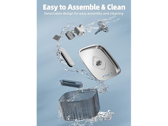 MAILOFY Cat Water Fountain: 75oz/2.2L Automatic