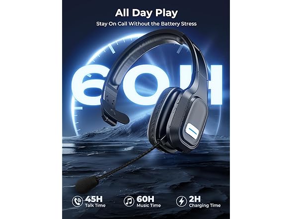 wyness Bluetooth Headset Black