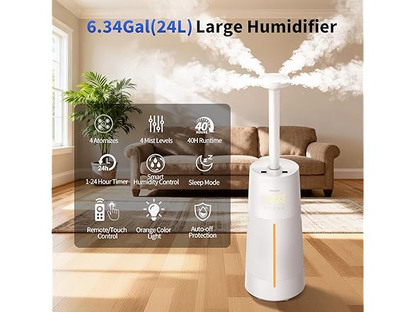 GloryAir 6.3Gal/24L Humidifier