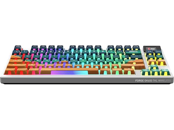msi Forge GK600 TKL W Mars US