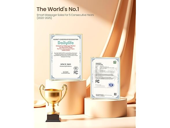 DAILYLIFE Shiatsu Neck & Back Massager