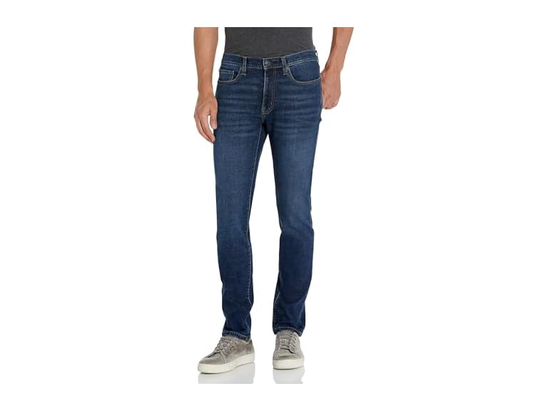 Amazon Essentials Men's Skinny-Fit Stretch Jean - Discontinued Colors, Dark Blue Vintage, 34W x 29L