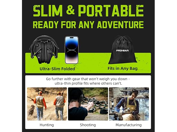 PROHEAR Ear Protection for Shooting