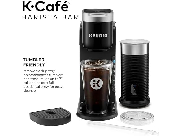 Keurig K-Café Barista Bar Single Serve Coffee Maker and Frother