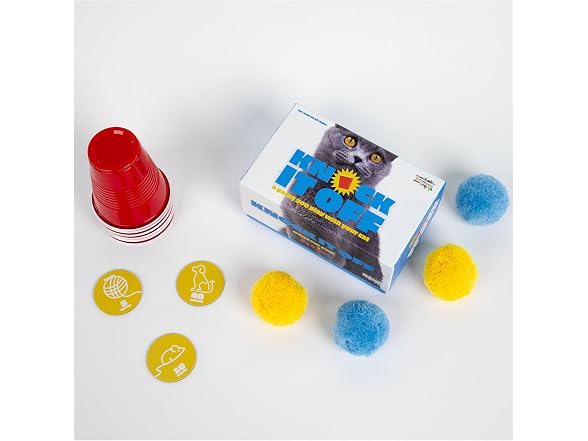 SolidRoots Knock it Off, The First and Only Game You Can Play with Your Cat