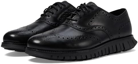 Cole Haan Zerogrand Remastered Wingtip Oxford Men's Shoe Black Size 10.5