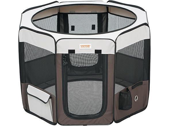 VEVOR Foldable Pet Playpen