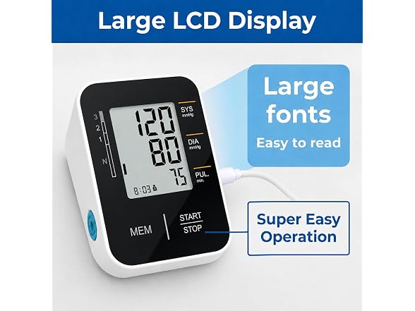 Upper Arm Blood Pressure Monitor