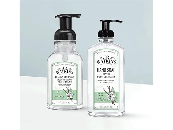 Hand Soap, Foaming, 9 fl oz, Vanilla Min