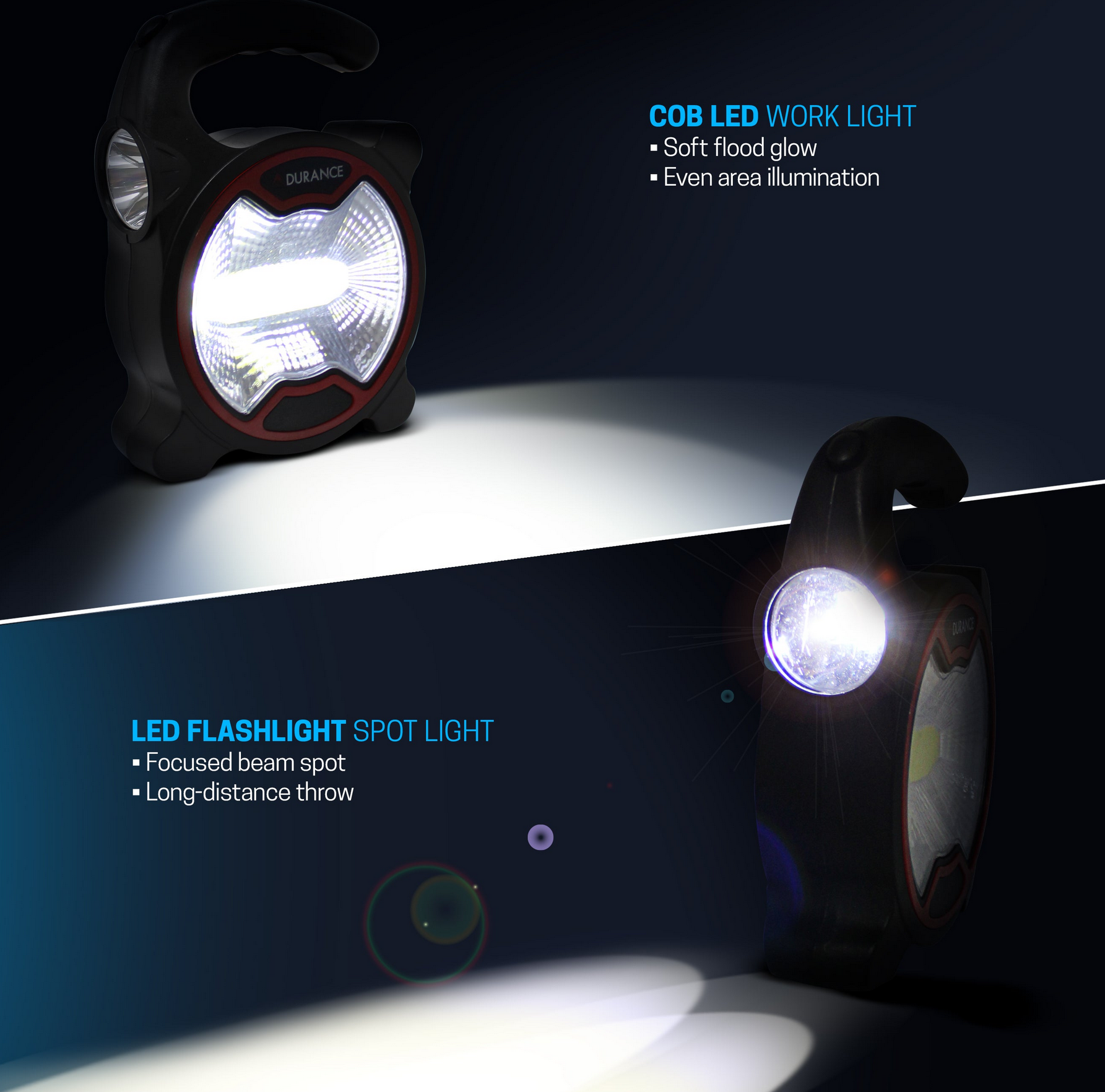 Adurance 2-in-1 Easy-Carry Flashlight & Work Light - Gallery 10