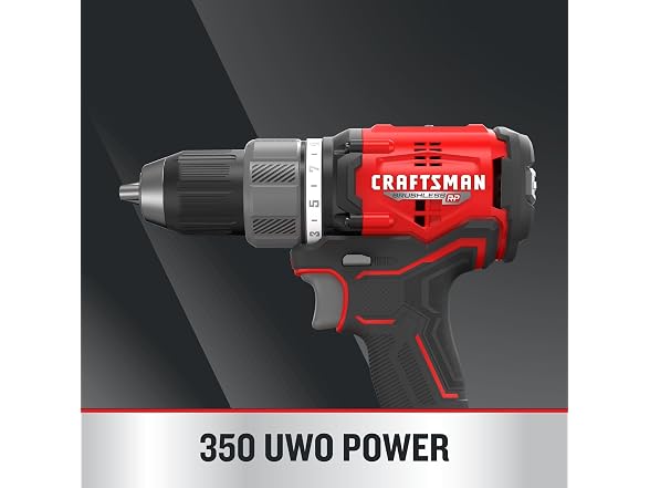 CRAFTSMAN CMCD713C1 V20* BRUSHLESS RP 1/2 Drill Kit