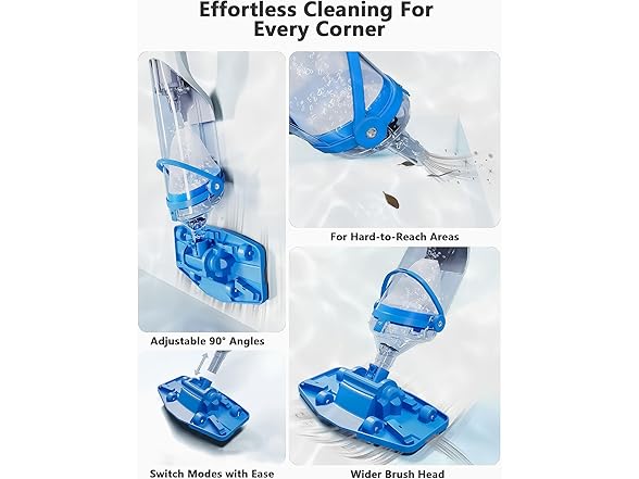 LANCHEZ Cordless Handheld Pool Vacuum