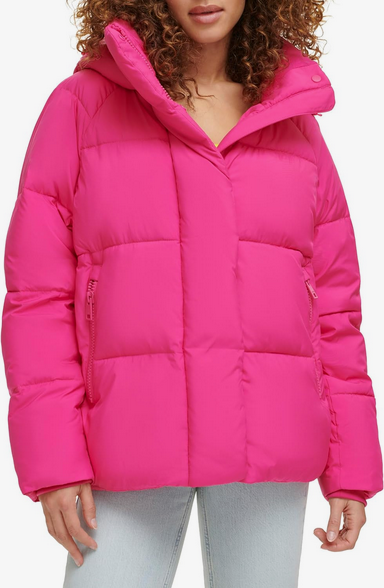 Levi's Women Selma Hooded Puffer Jacket - Gallery 19