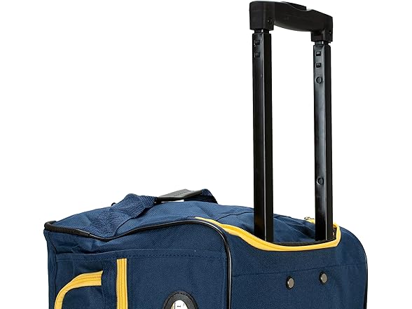 Rockland Rockland Rolling Duffel Bag, Navy, 40-Inch