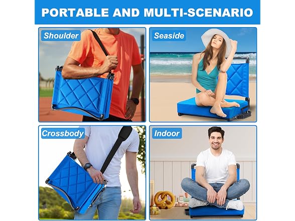 Kaganoon Stadium Seat with Back Support